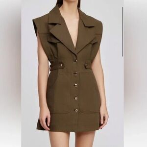 Acler Mini Utility Dress